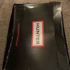 Hunter original tall rain boots (girls) size 3
